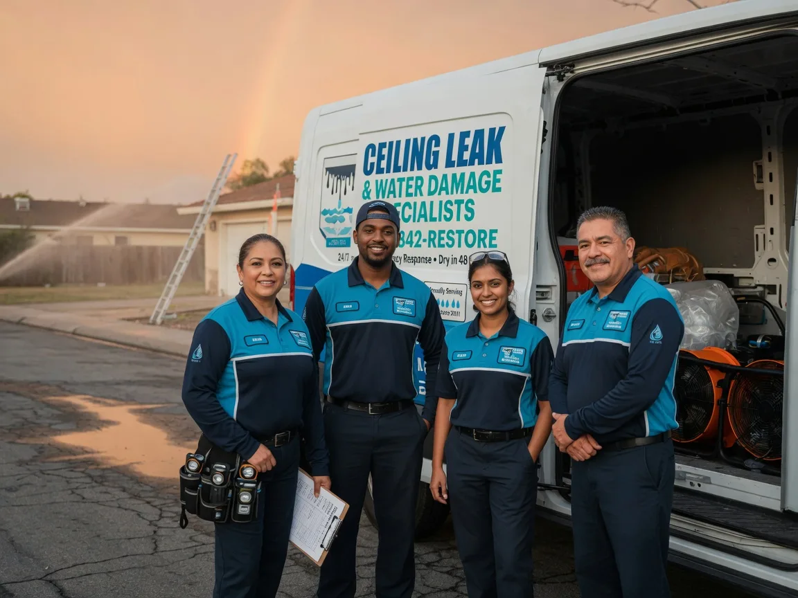 Ceiling Leak Cleanup company in Adelphi, OH