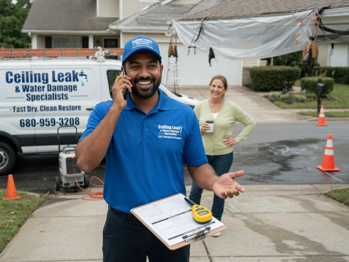 Ceiling Leak Cleanup Adelphi, OH FAQs